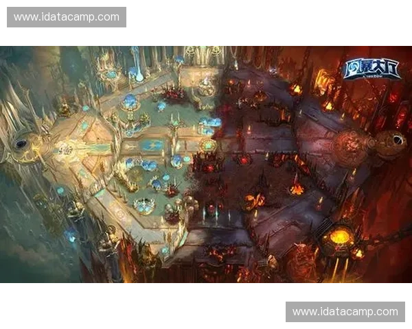 以风暴英雄蓝为核心描绘史诗战场与英雄传奇交织的震撼恢弘景象